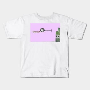 cry over spilled wine pink Kids T-Shirt